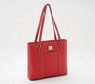 Dooney & Bourke Saffiano Small Lexington Shopper, Red