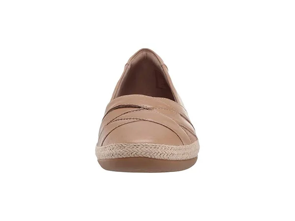 Clarks Danelly Shine Sand Leather, Women's, Size: 7.5, Beige