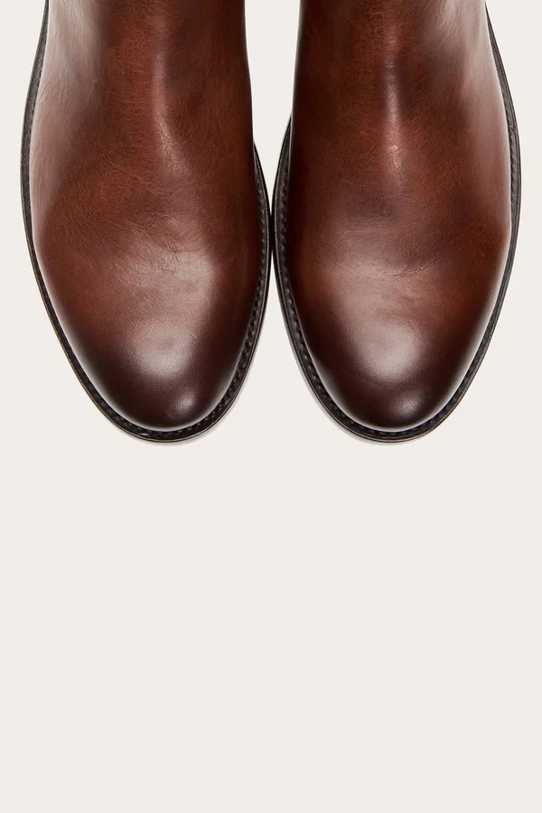 Frye Bowery Chelsea Boots in Cognac, Men's Size 13