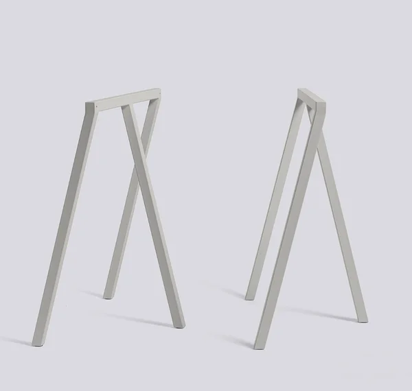 Hay Loop Stand Frame, 2 Pcs, Grey