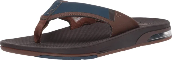 Reef Fanning Low Navy/Brown, 7