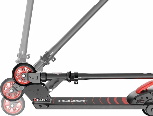 Razor Turbo A Black Label Powered Electric Scooter - Black/Red