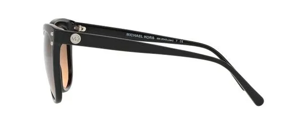 Michael Kors MK2045F 317711 Black Cat Eye Sunglasses