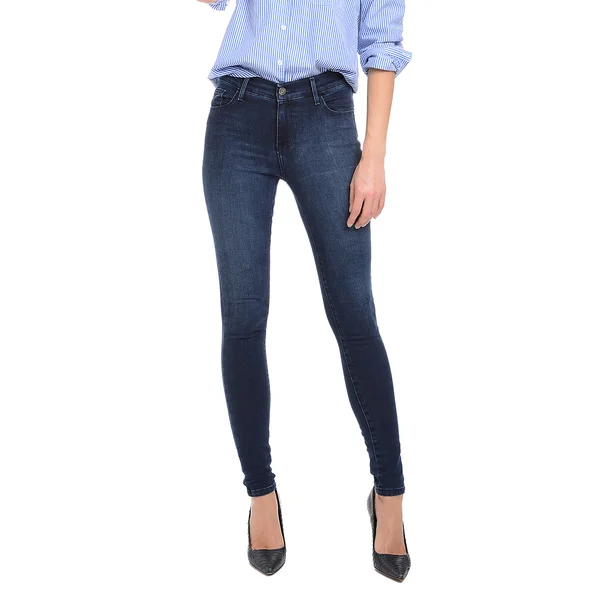High Rise Skinny - Moore - Medium/Dark Blue