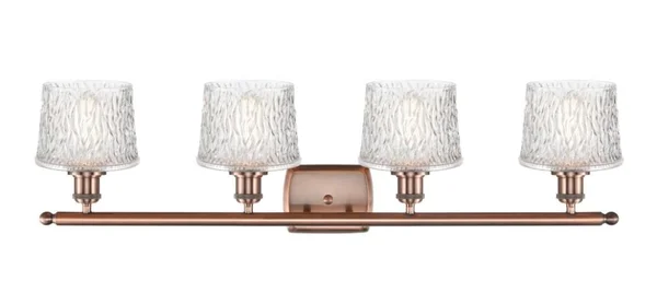 Innovations Lighting-516-4W-OB-G402-Niagra - 4 Light Bath Vanity Oil Rubbed Bronze Finish with Clear Glass