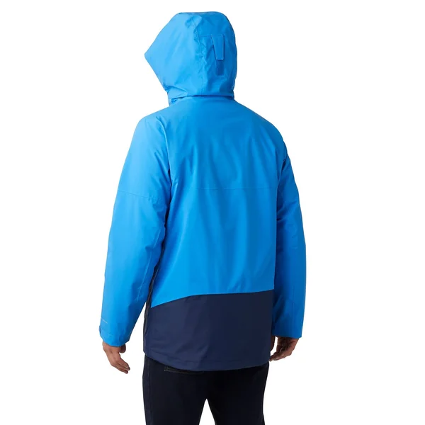 Columbia Lhotse III interchange Jacket 1x - Azure Blue, Collegiate Navy