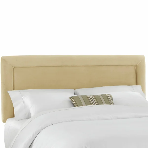 Skyline Furniture Astoria Headboard - King, Buckwheat Velvet