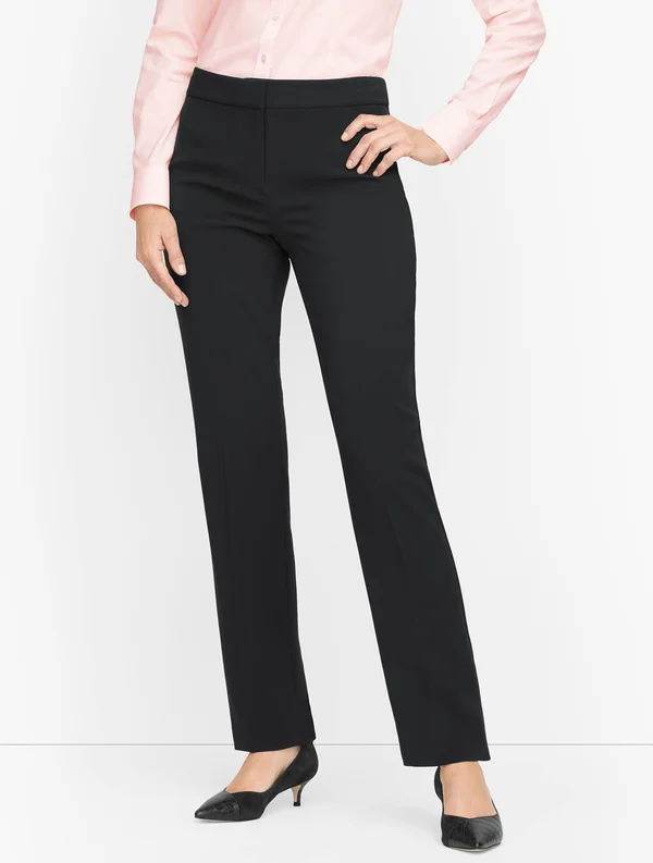 Petite - Easy Travel Talbots Cambridge Pants - Black - 4