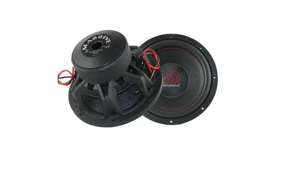 Massive Audio Hippo XL122 4000 W Max 12x22 Dual 2 Ohm Stereo Car Audio Subwoofer
