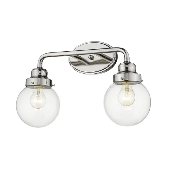 Acclaim Lighting IN41225PN Portsmith 2-Light Polished Nickel Vanity