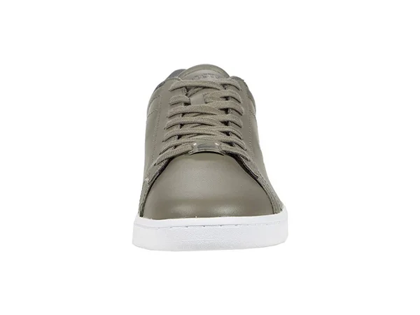 Lacoste Carnaby Evo 0121 2 SMA Men's Shoes Khaki/White : 9 M