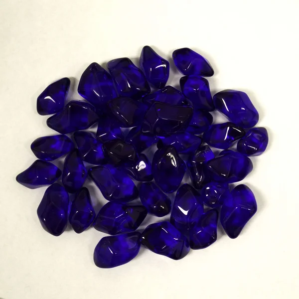 Smooth Fire Glass - Royal Blue