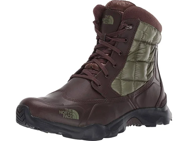 The North Face Men's Thermoball Waterproof Boots Zipper (Size: 8): Demitass Brown