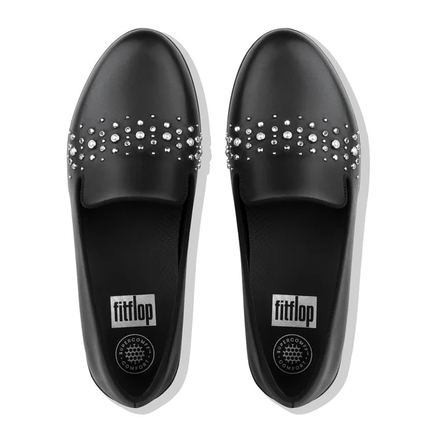Fitflop Women's Audrey Pearl Loafer Black