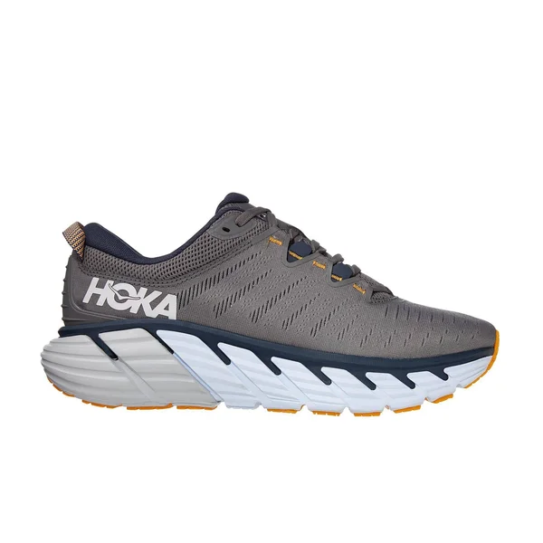 Hoka One One Men's Gaviota 3 Charcoal Gray-Ombre Blue - 12.5