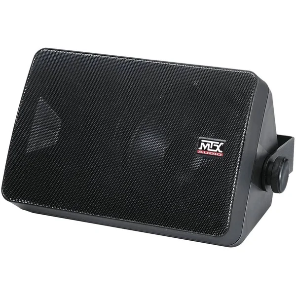 MTX AW52B 5.25x22 2-Way All-Weather Speakers Black