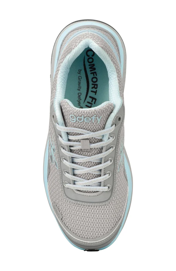 Women's Gravity Defyer Mighty Walk Sneaker, Size 7 W - Grey