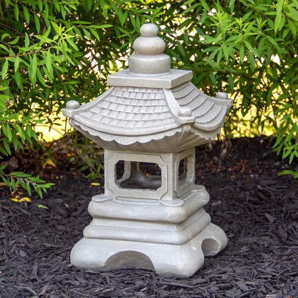 Northlight 13.5x22 Dark Gray Pagoda Outdoor Garden Statue