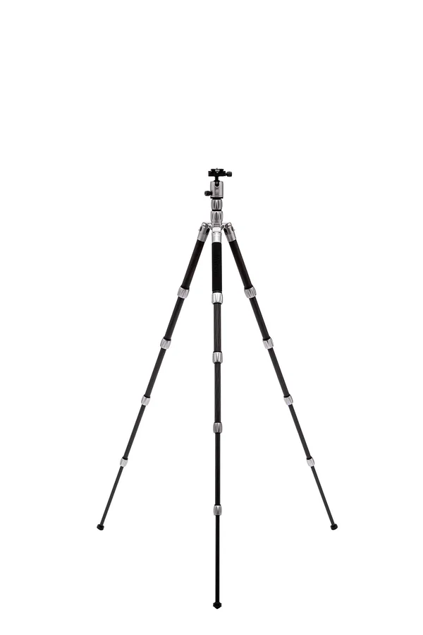 MeFOTO Roadtrip S Carbon Fiber Travel Tripod/Monopod, Titanium RTSCTTN
