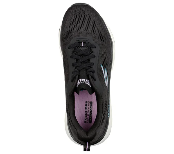 Skechers Women's Max Cushioning Elite - Destination Point Sneakers, Black, 7.0