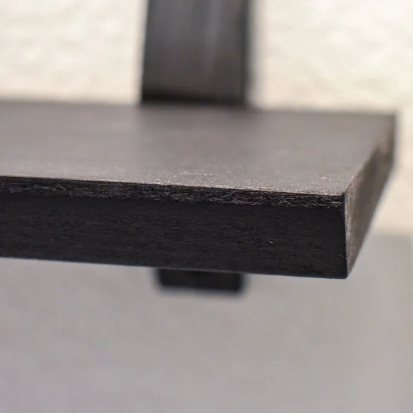Emark Black 24-in L x 8-in D Wood Bracket Shelf - 03WD41102468