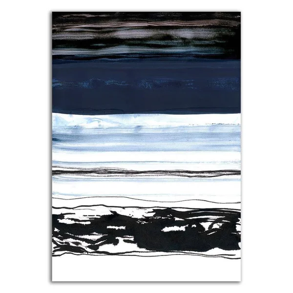 18x22 x 12x22 Strata 2 by Iris Lehnhardt Print on Canvas