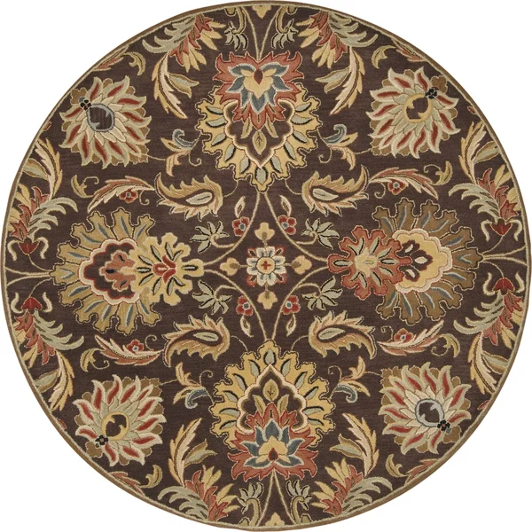 Surya Caesar CAE1028 Dark Brown Area Rug - 18x22 Sample