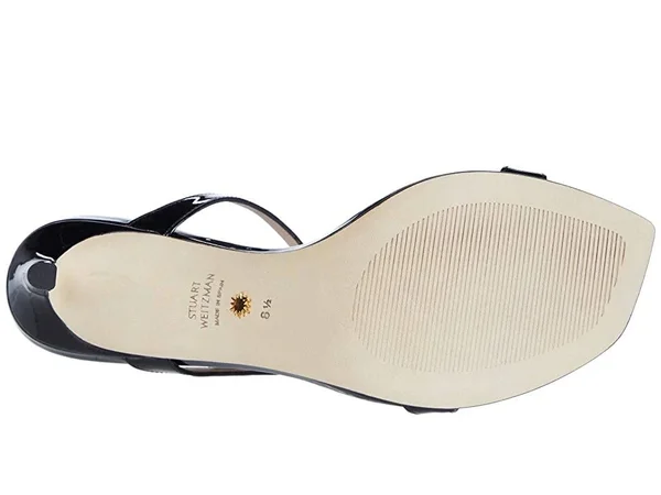 Stuart Weitzman Aleena 75 Black Patent - Women's, Size: 10.5