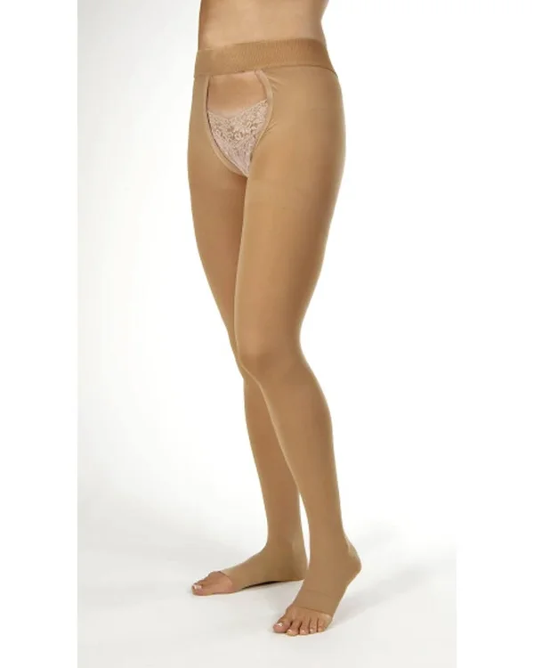 Jobst Relief Compression Chap Double Leg 20-30 mmHg Open Toe - Black, Small