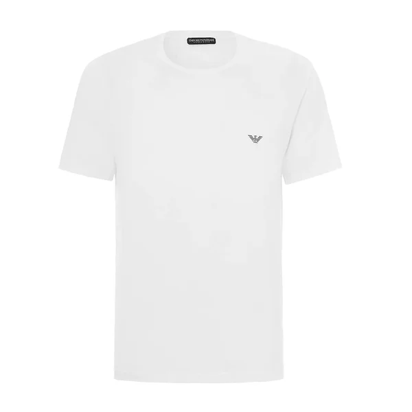 Emporio Armani Lounge 2 Pack T Shirts White