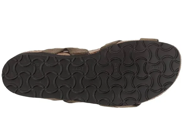 Naot Women's Kayla Sandal - Size: 43, Oily Olive Suede