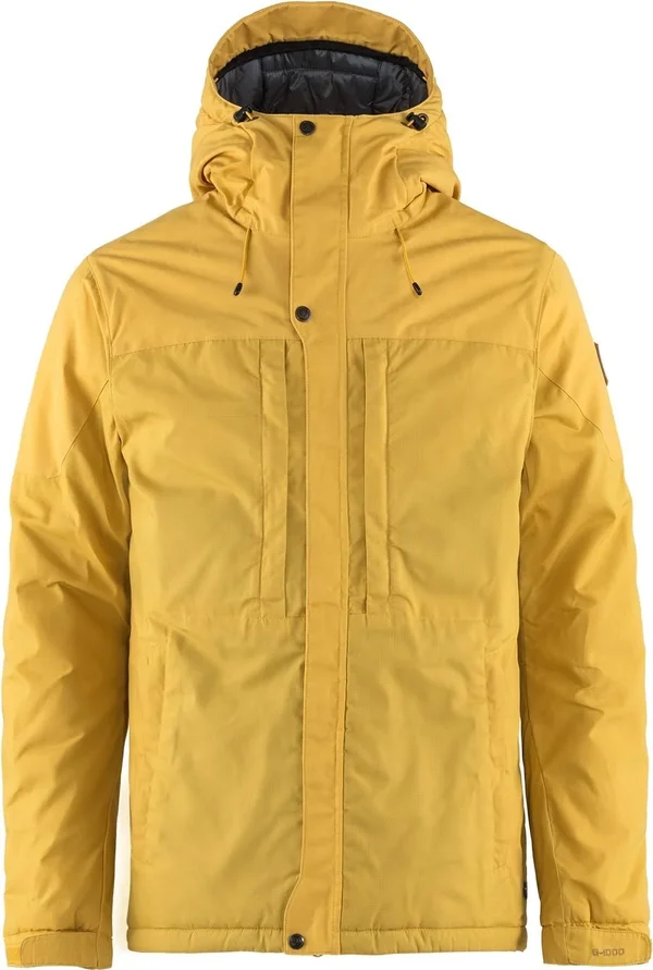 Fj鋖lr鋠en Skogsö Padded Jacket Yellow - XL