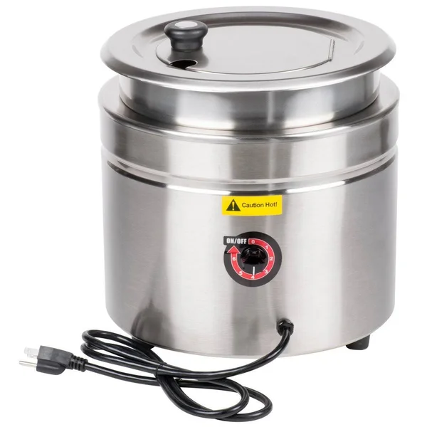 Avantco W800 11 Qt. Stainless Steel Countertop Soup Kettle Warmer - 120V, 800w, Silver