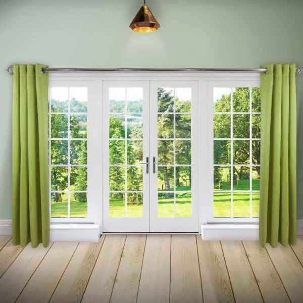 Premium Soft Touch Curtain Panel - 150 inch x 108 inch 1 Panel - Green