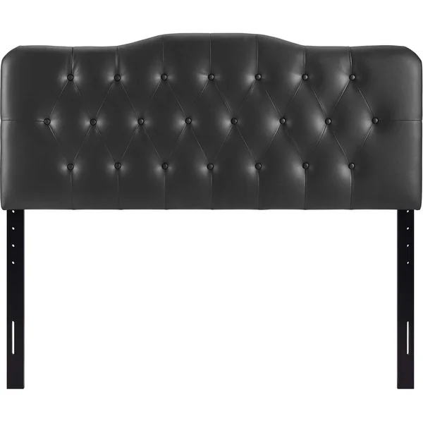 Modway Annabel Queen Vinyl Headboard - White