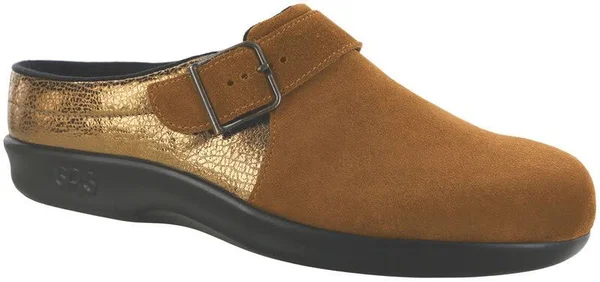 SAS Clog Slip on Loafer Turbinado, 8, WW