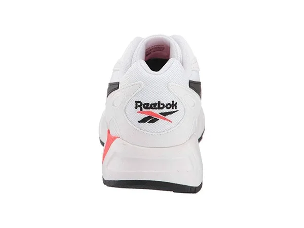 Reebok Aztrek 96 &White Neon Red& Mens Sneakers - Size 9.0