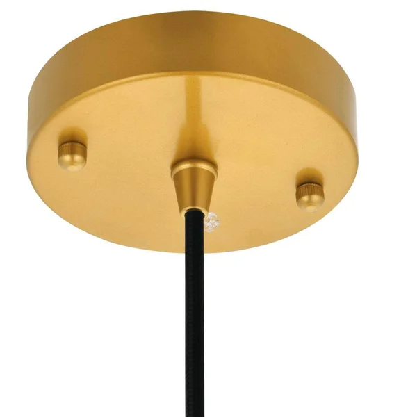 Elegant LD4074D16WH Etude 1 Light White Pendant