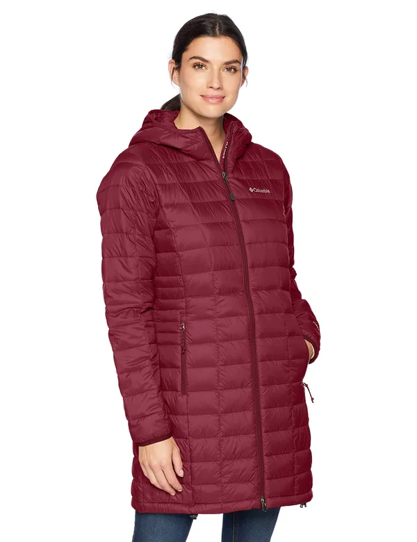 Columbia Voodoo Falls 590 Turbodown Mid Jacket - Large, Rich Wine