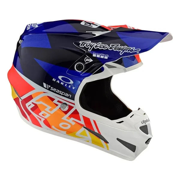 Troy Lee Designs SE4 Composite Helmet Mirage White/Black S