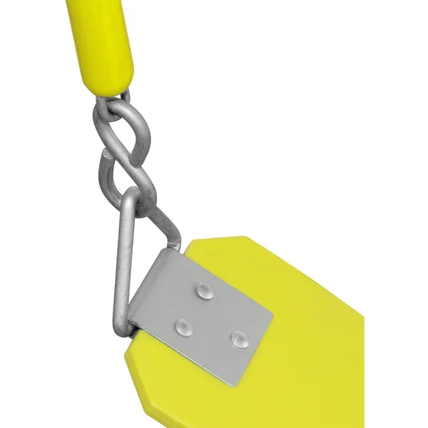 Swingan Belt Swing for All Ages, Yellow, Soft Grip Chain