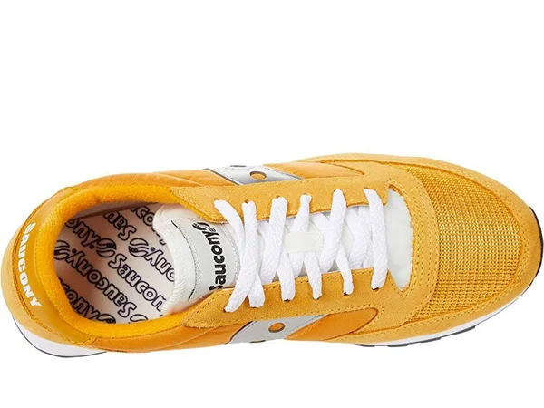 SAUCONY-JAZZ Original Vintage Shoe Men Yellow/White/Silver - 9.5