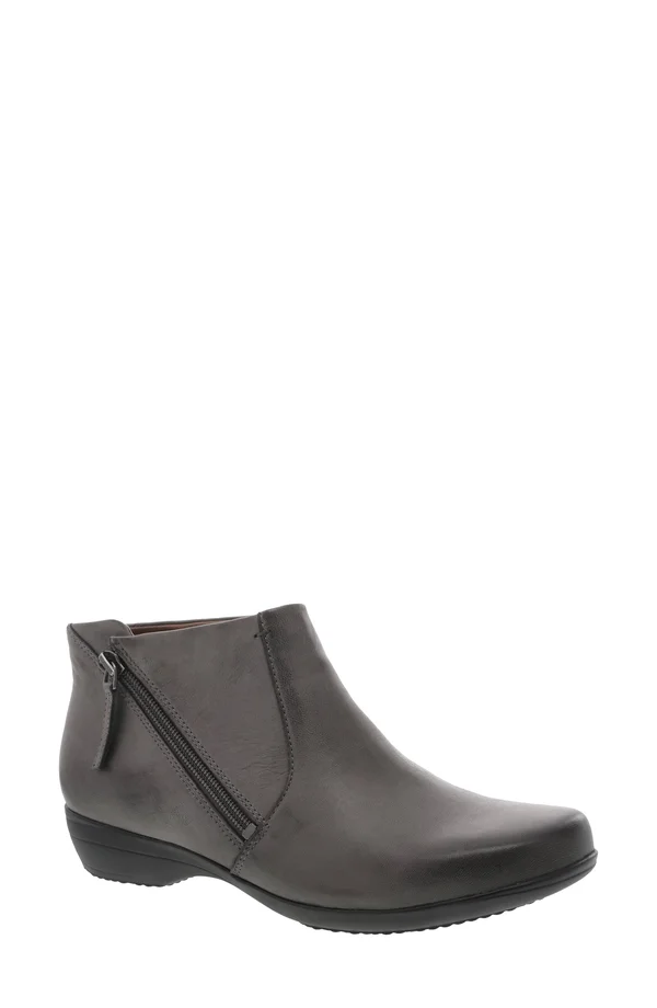 Dansko Women's Fifi - Grey Burnished Nubuck - 38
