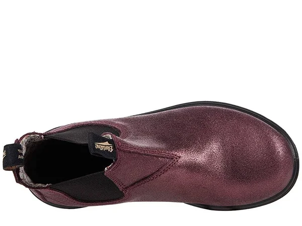Blundstone Rose Pink Leather Chelsea Boots Kids& Style 2090 - Size 8 (US)