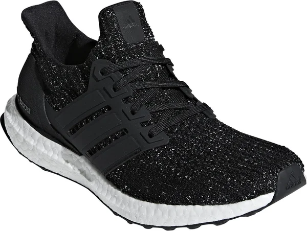 Adidas Ultraboost Running Shoes Black White Print Women 42.5