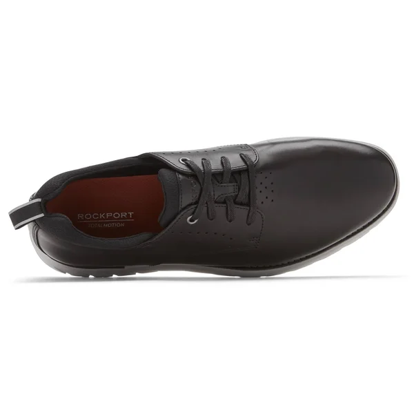 Rockport Total Motion Sport Plain Toe Men's Oxford Black - 10 Medium