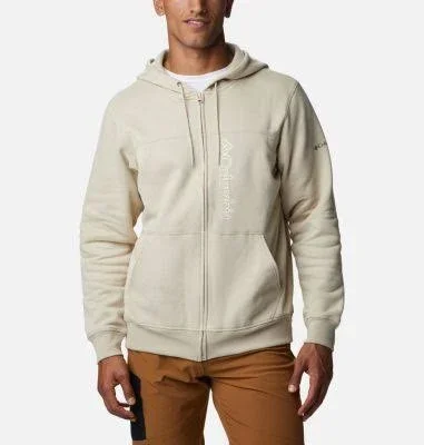 Columbia Men's Columbia Logo Full Zip Fleece Tall - 2XT - Tan