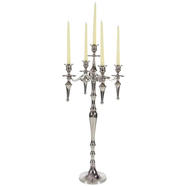 Cole & Grey Aluminum Candelabra