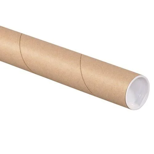 Aviditi P1512K Mailing Tubes with Caps - 1-1/2x22 x 12