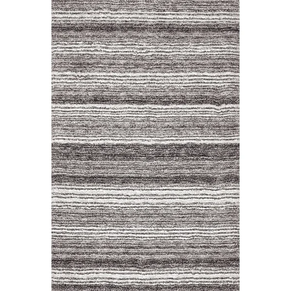 nuLOOM Drey Ombre Shag Area Rug - Size: 4& Square, Gray